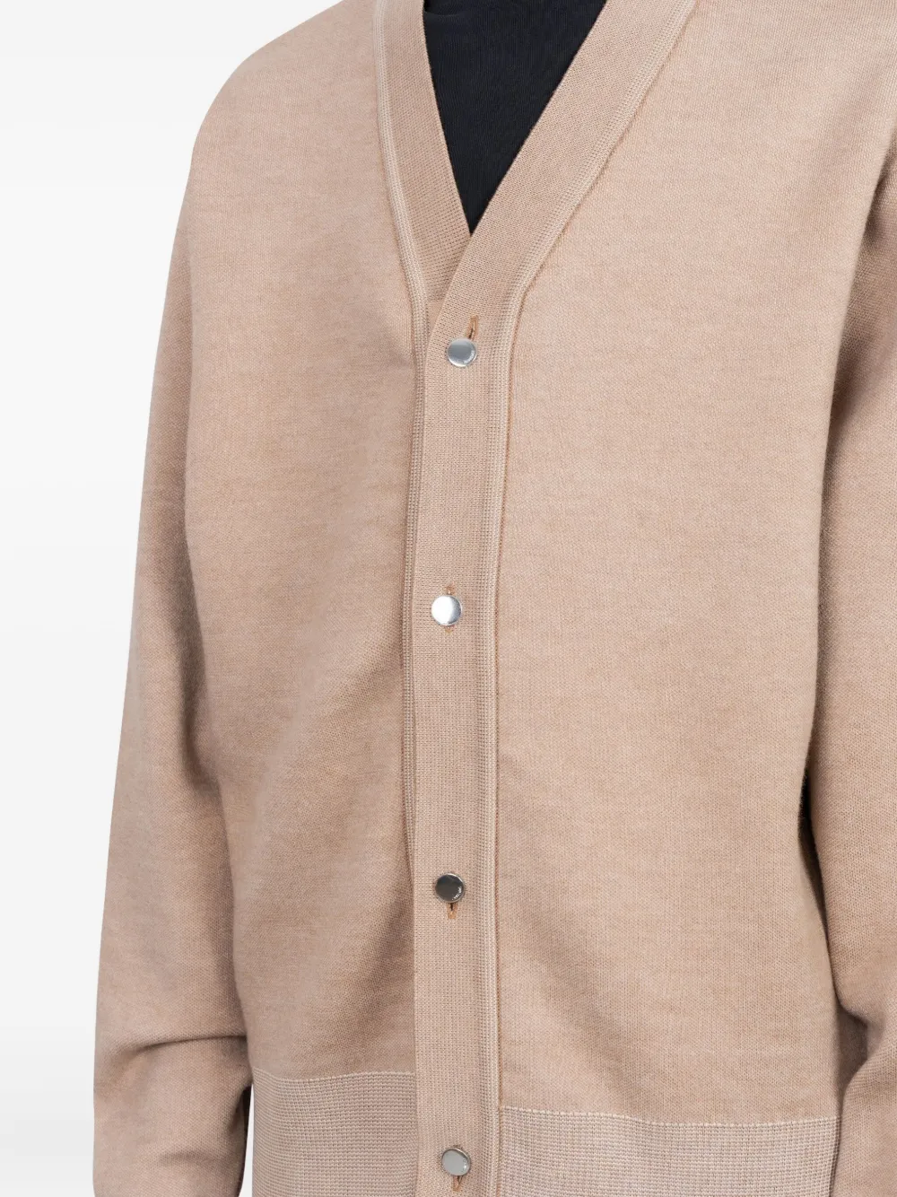 Jacquemus Le Cardigan With Buttons In Nude