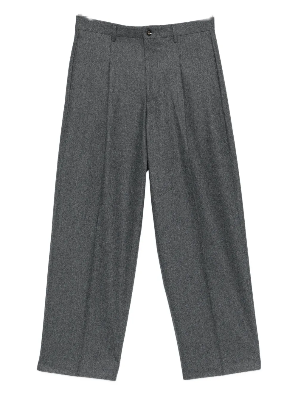 LC23 pleated pants | Grey | Image 1