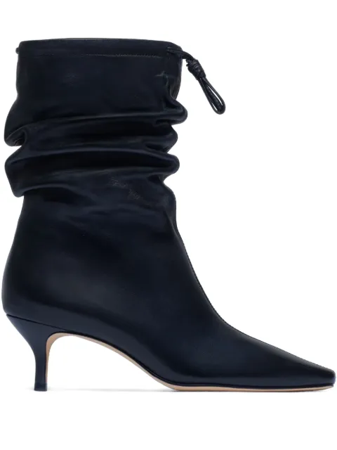 Bernardo 1946 57mm Mazzi scrunched leather boots