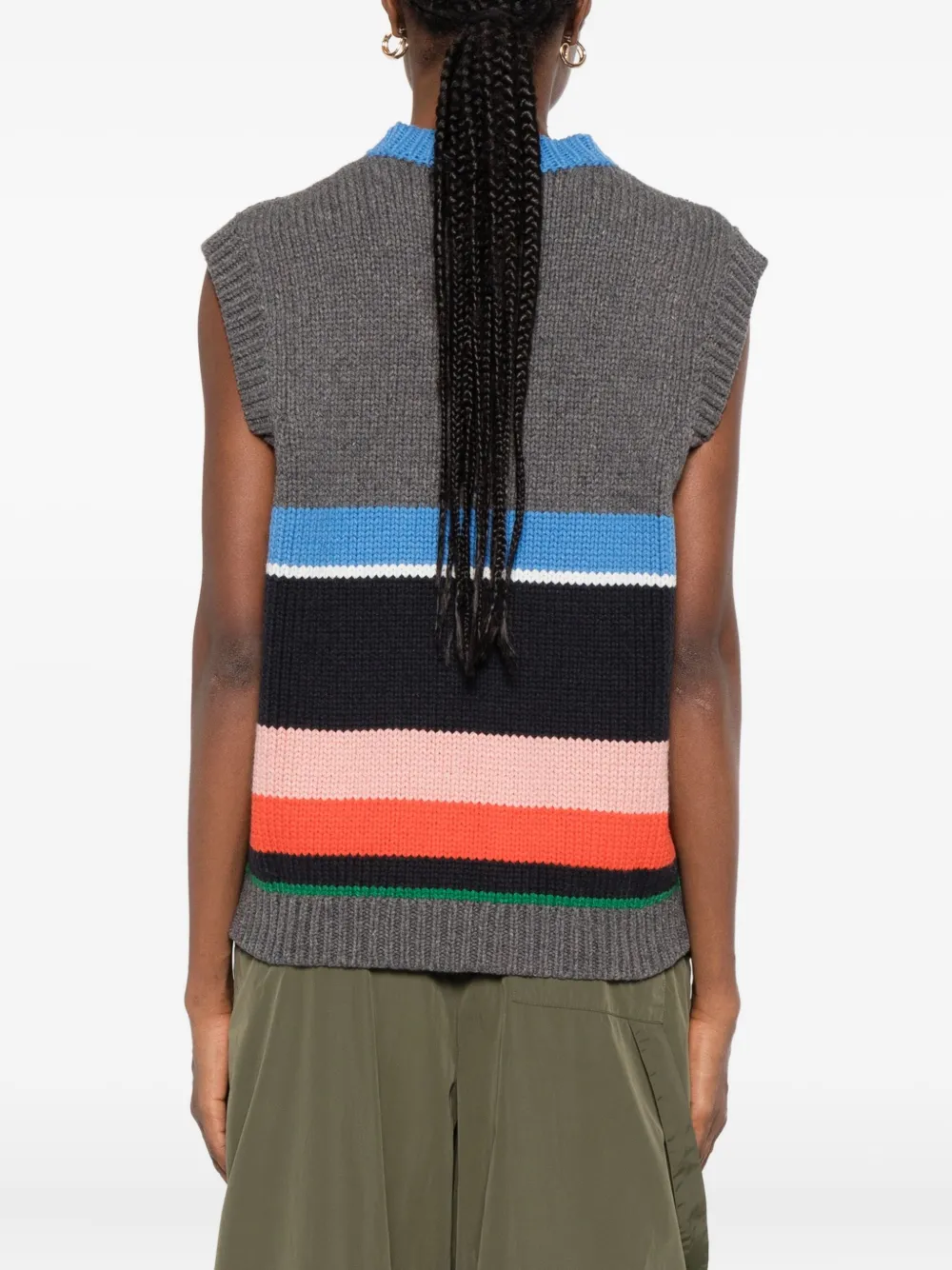 Stine Goya Righe Vest In Multi