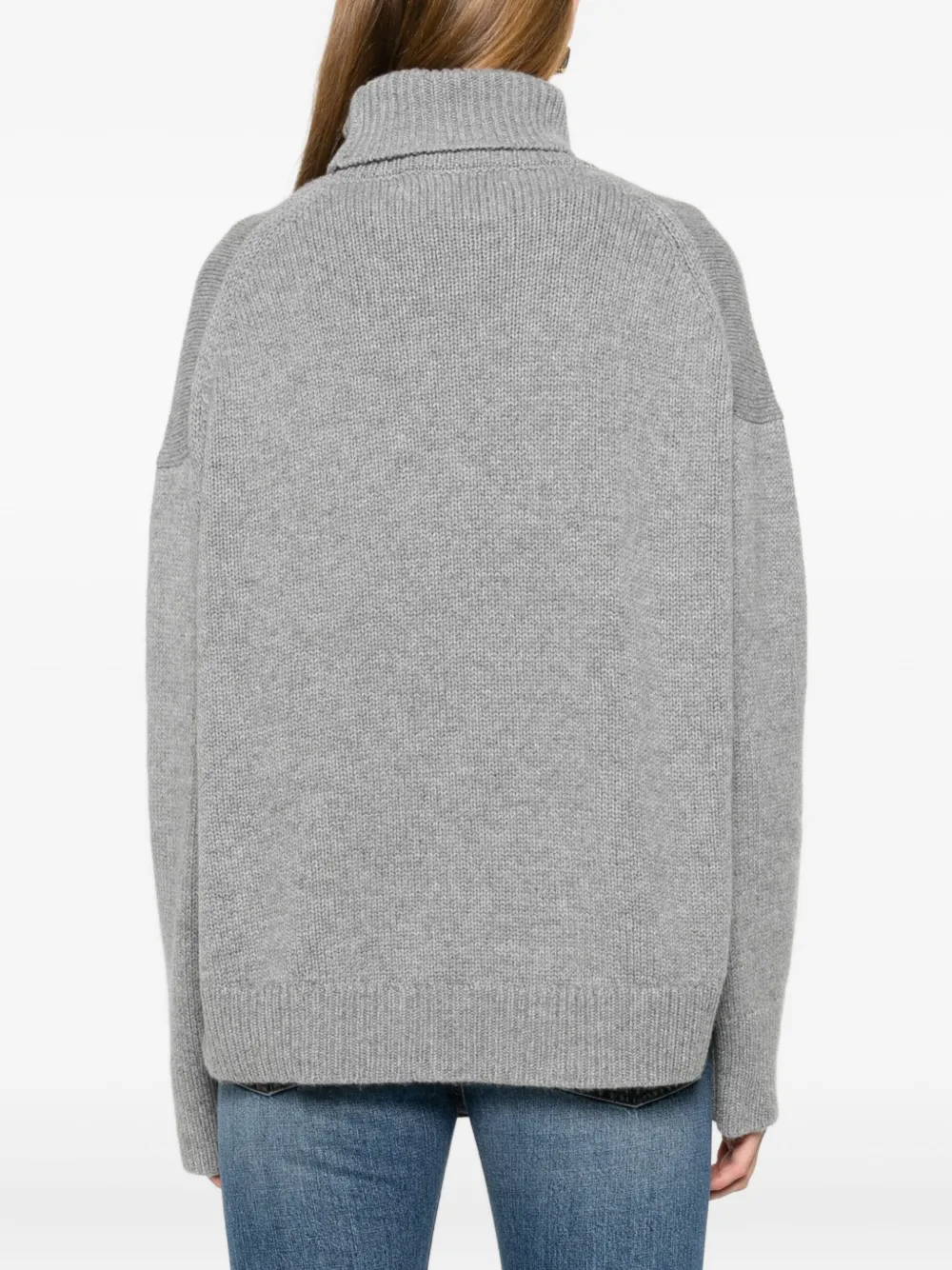 Remain Birger Christensen Roll-neck Sweater In Gray