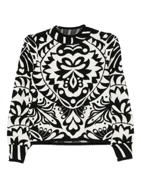 FARM Rio patterned sweater