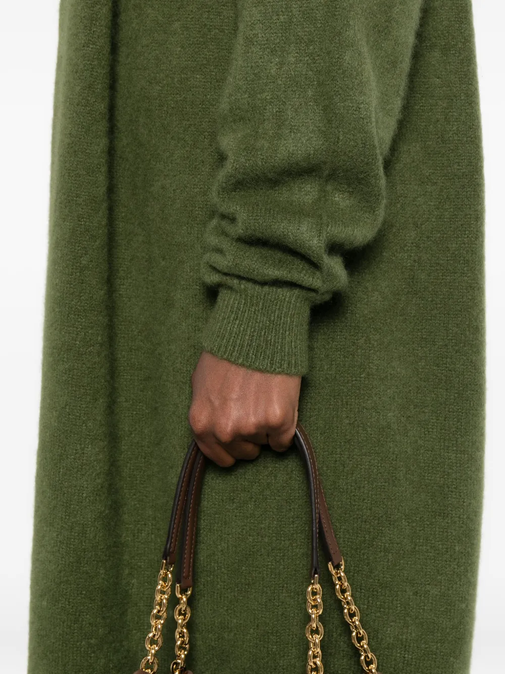 Frenckenberger Vest met open voorkant Groen