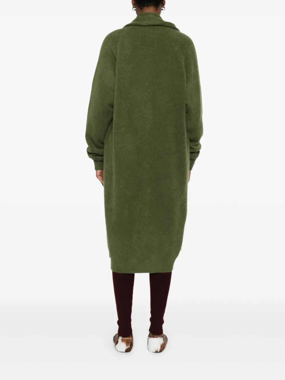 Frenckenberger Vest met open voorkant Groen