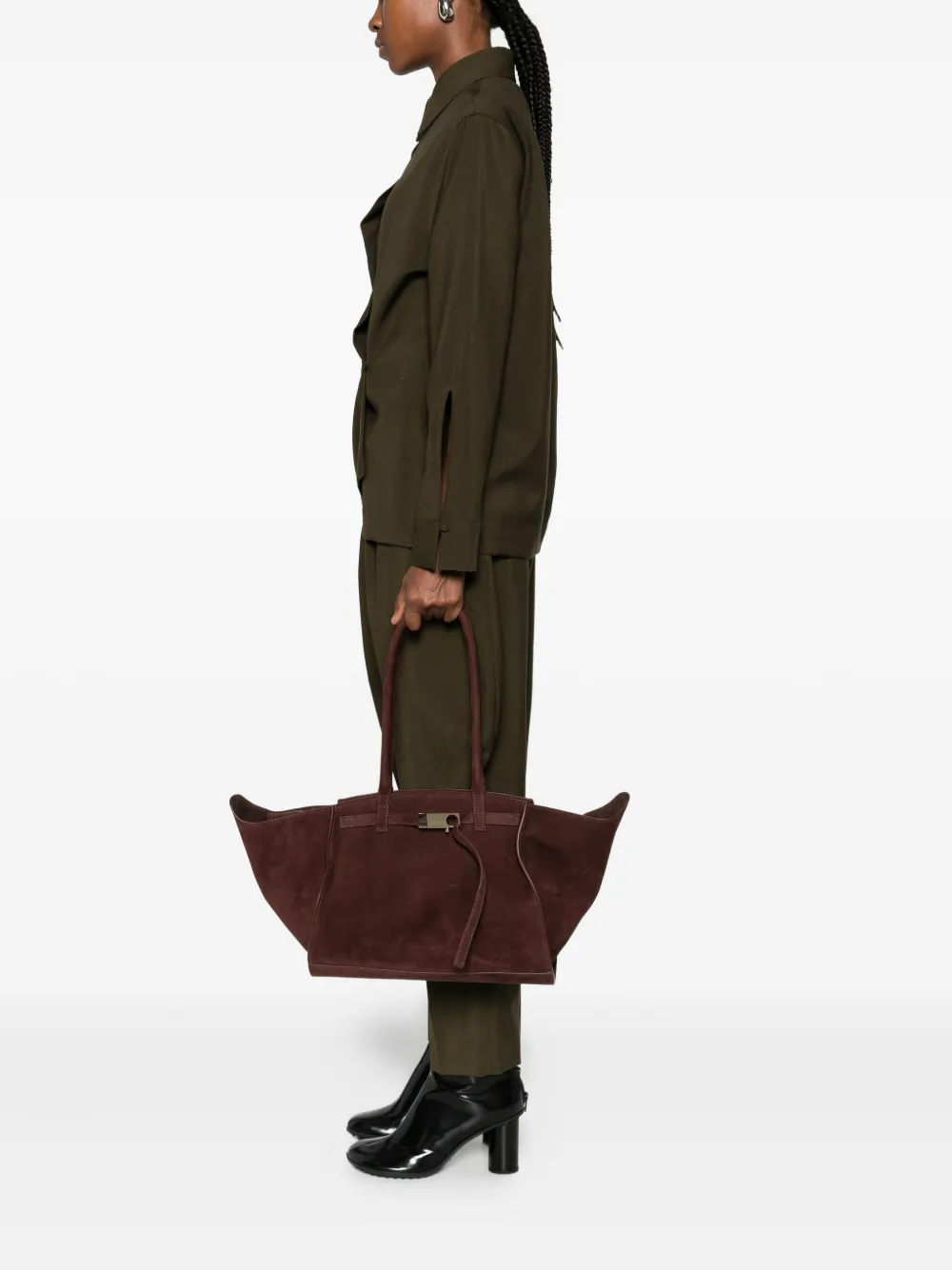 Benedetta Bruzziches suede shoulder bag | Image 2