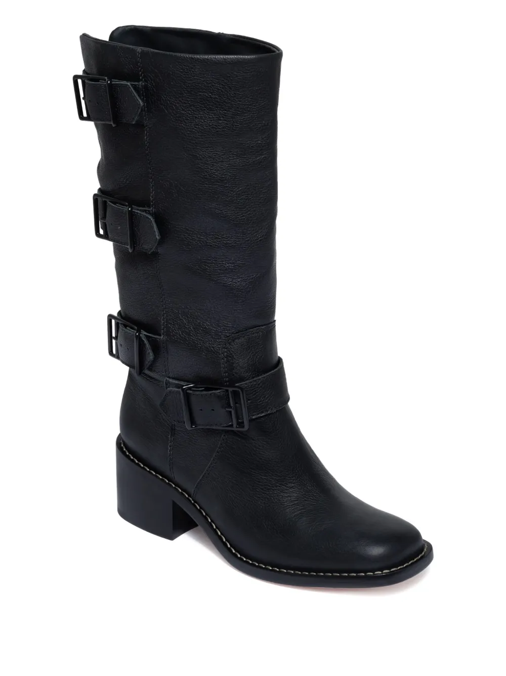 Bernardo 1946 65mm triple-buckle leather boots | Biker Boots | Image 2
