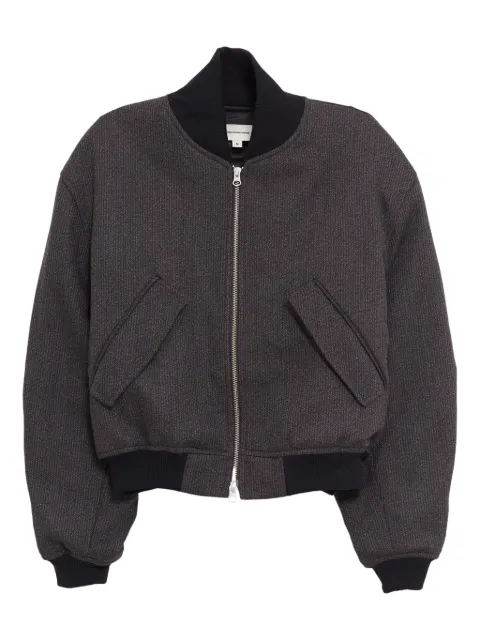 mfpen chamarra bomber con efecto melange