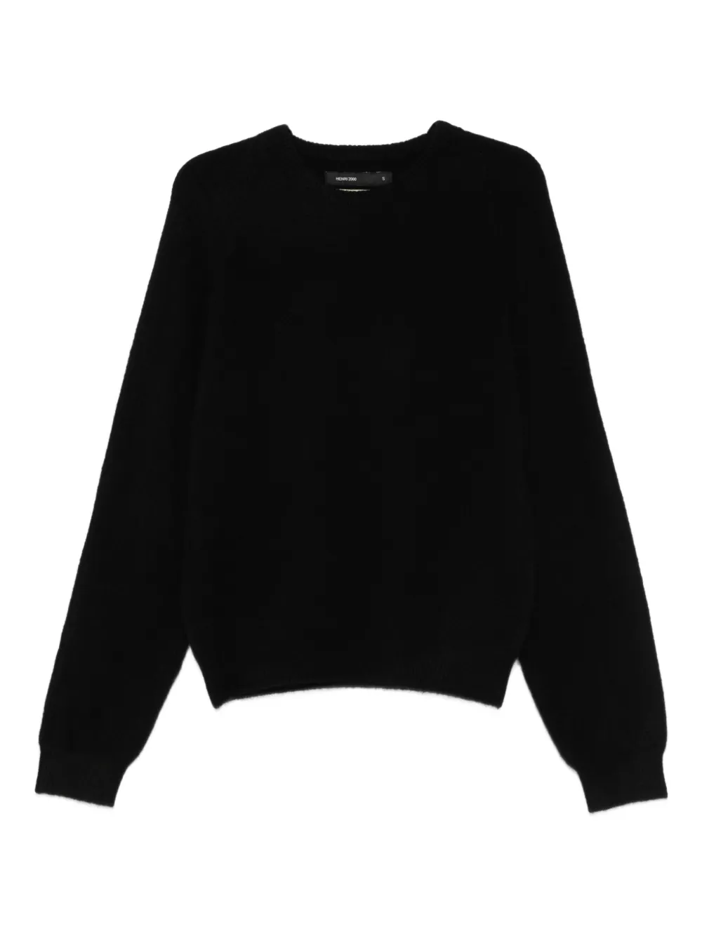 Frenckenberger crew-neck sweater | Black | Image 1