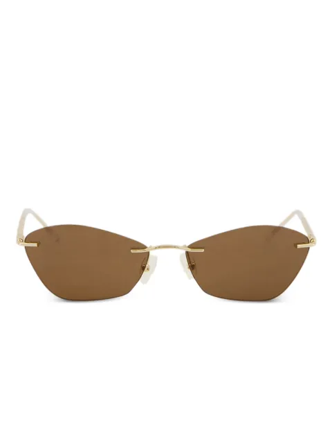 Alexander McQueen Eyewear rimless sunglasses