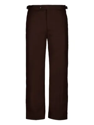 Prada Velvet Trousers | Brown | FARFETCH