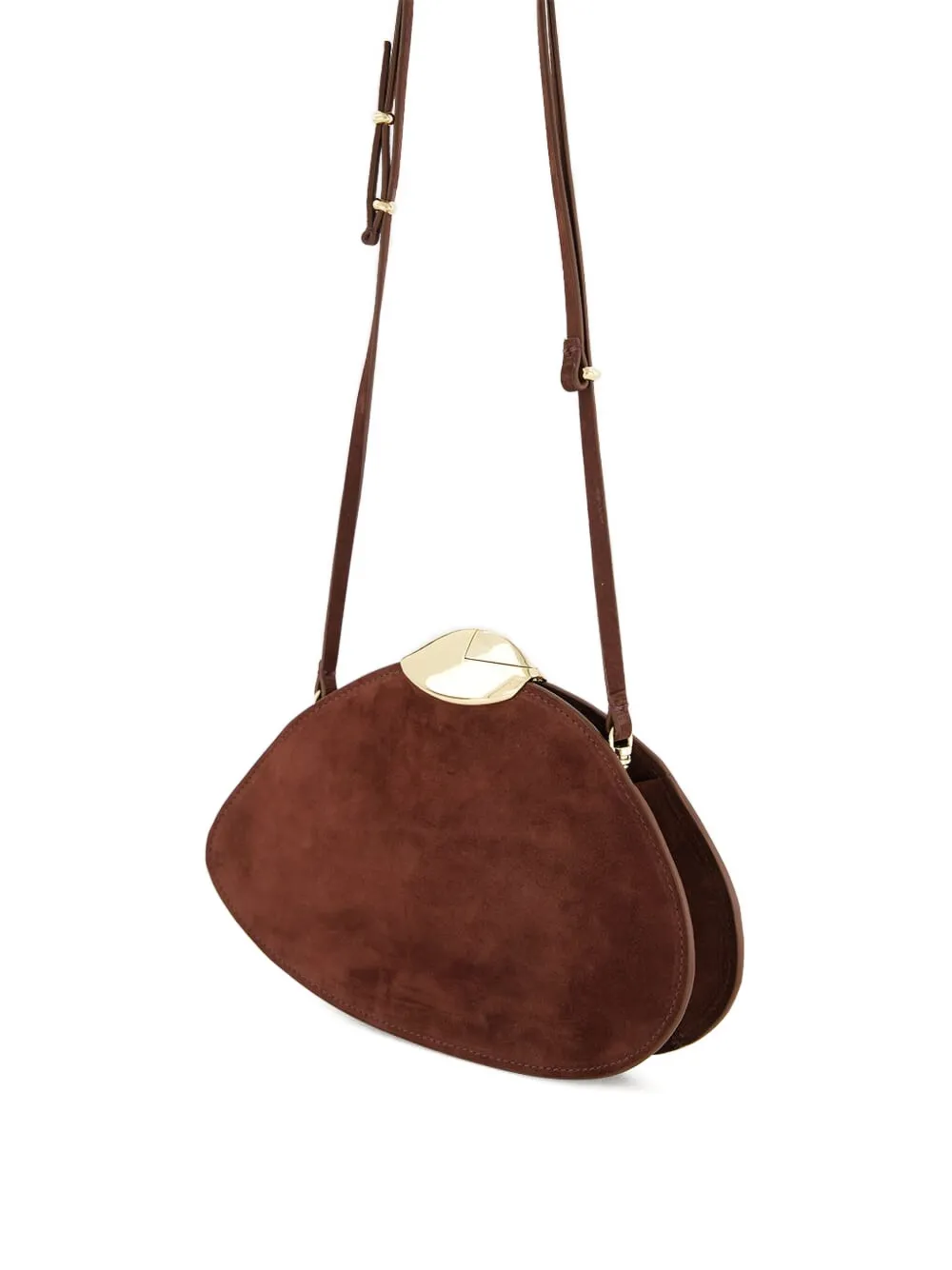 Benedetta Bruzziches Belle De Jour Ariel Shoulder Bag In Brown