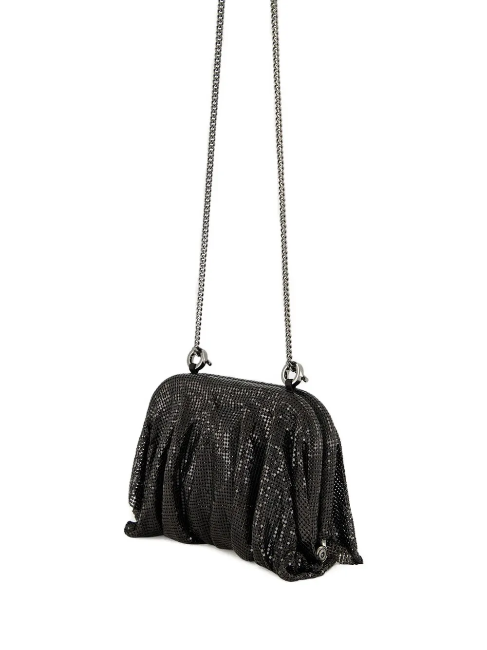 Benedetta Bruzziches Venus La Petite Clutch Bag In Black