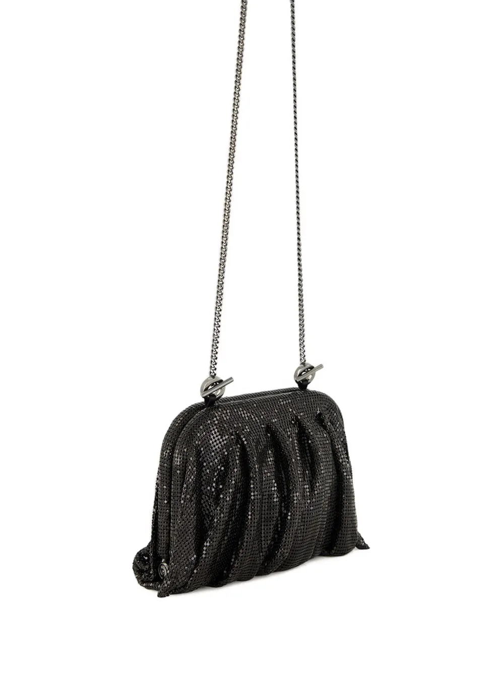 Benedetta Bruzziches Venus La Petite Clutch Bag In Black
