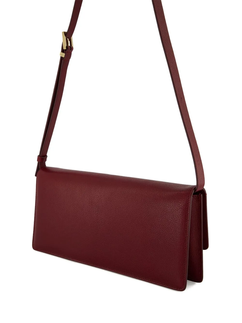 Tom Ford Leather Shoulder Bag In Red