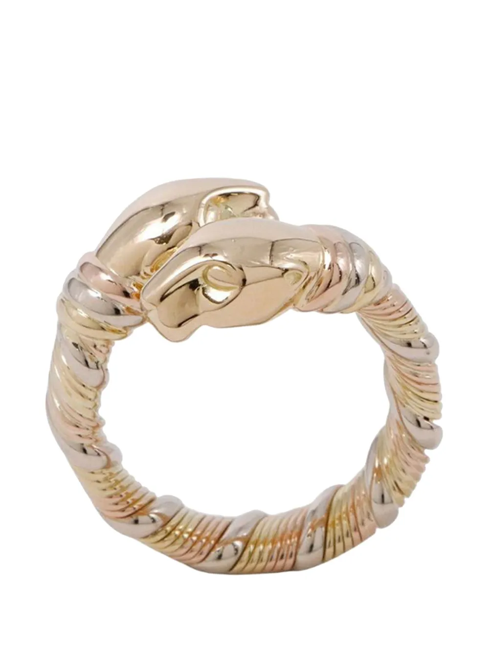 Cartier 2000-2010 18K Tricolor Gold Panthere de Cartier ring | Men | Image 2