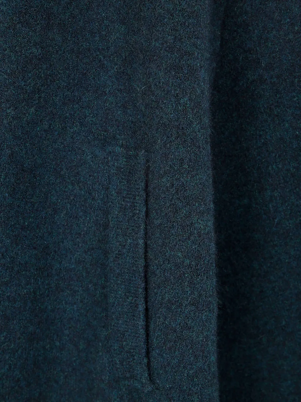 Boboutic Button Funnel-neck Jacket In Blue