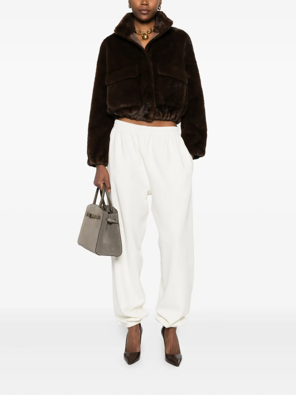 Magda Butrym jersey track pants | Sweatpants | Image 2
