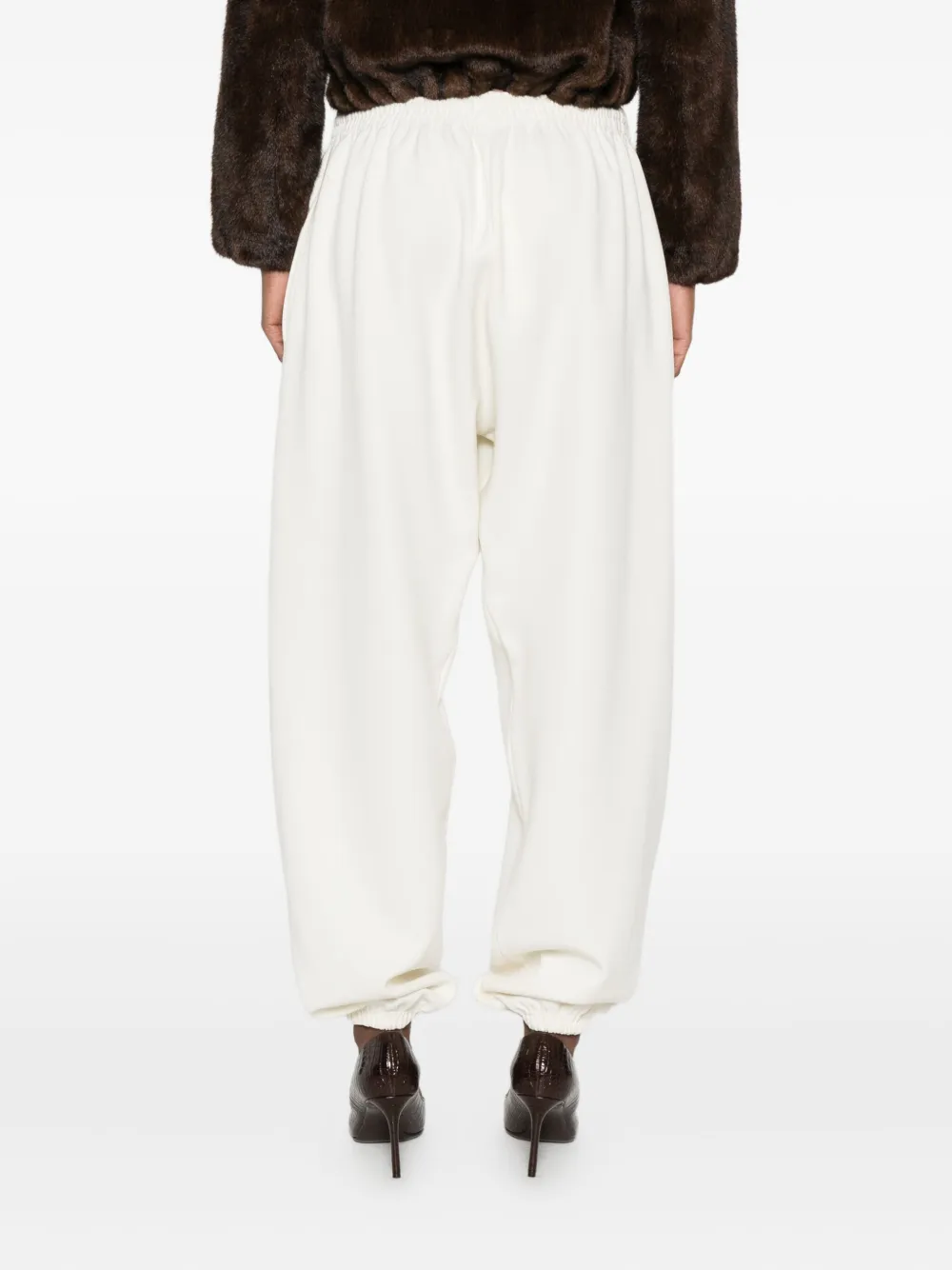 Magda Butrym Jersey trainingsbroek Beige