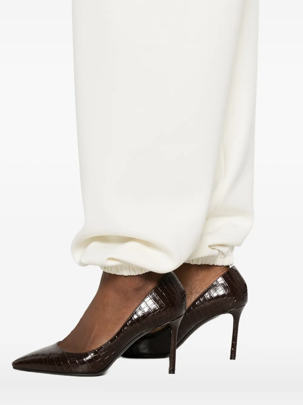 Magda Butrym Jersey trainingsbroek Beige
