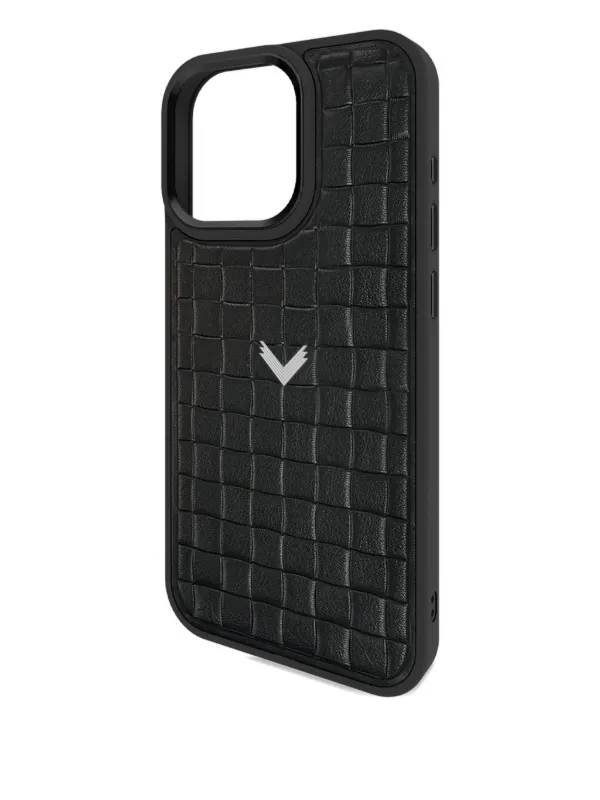 VELANTE iPhone 16 Pro Max レザーケース | ブラック | FARFETCH JP