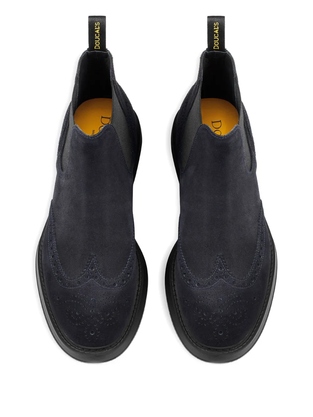 Doucal's suede chelsea boots Blauw