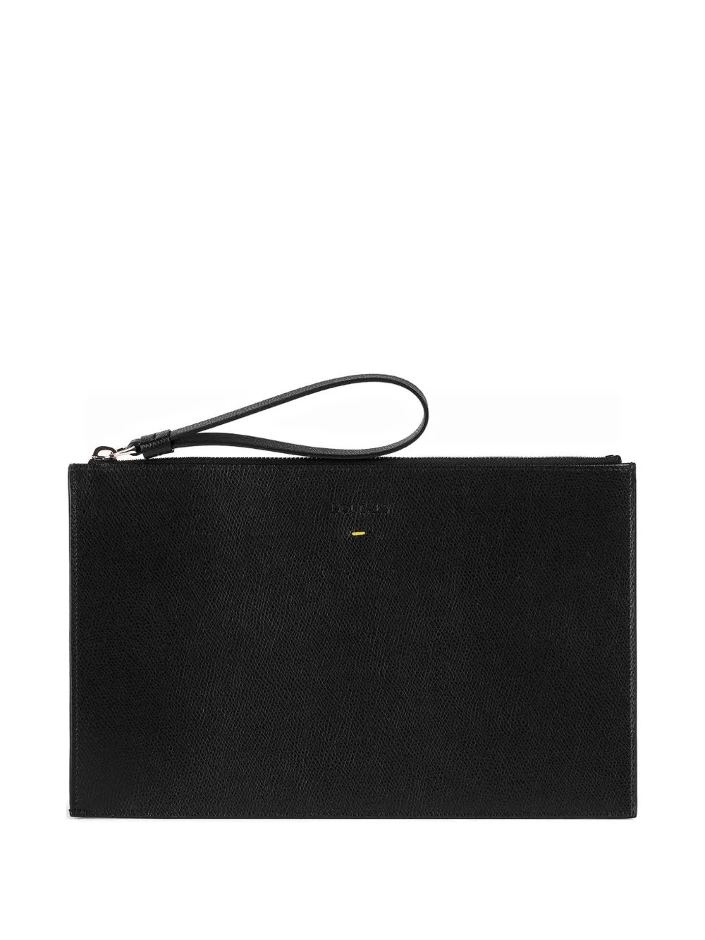 Doucal's leather document pouch | Black | Image 1