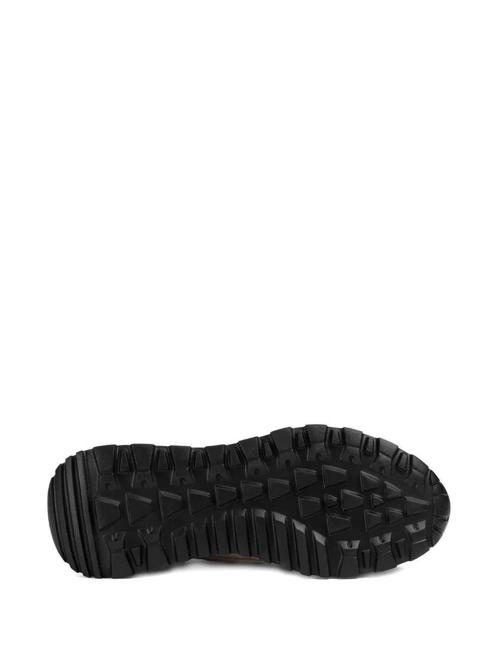 Doucal's Leren sneakers verfraaid met stras Beige