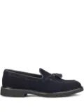 Doucal's tassel-detailing suede loafers - Blue