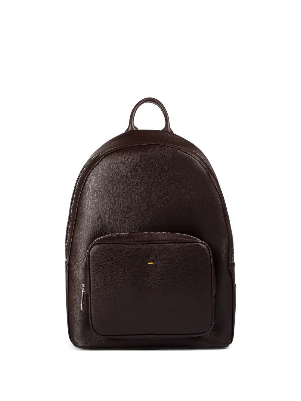 Doucal's leather zipped backpack | Brown | Image 1