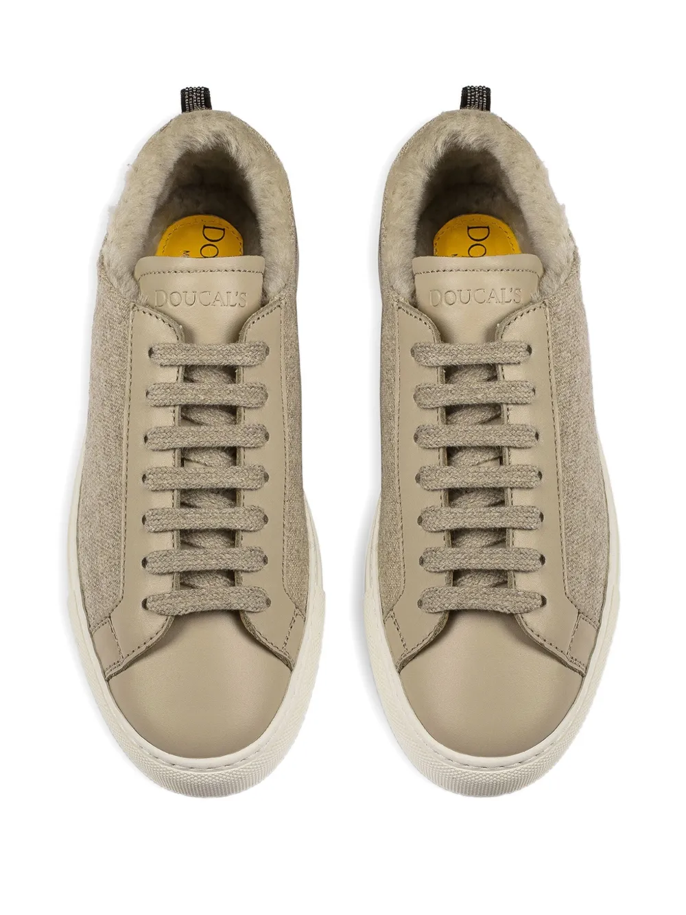 Doucal's Leren sneakers Beige