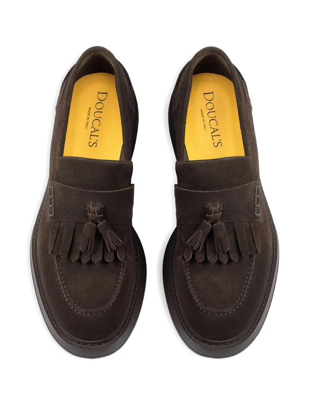 Doucal's Suède loafers Bruin