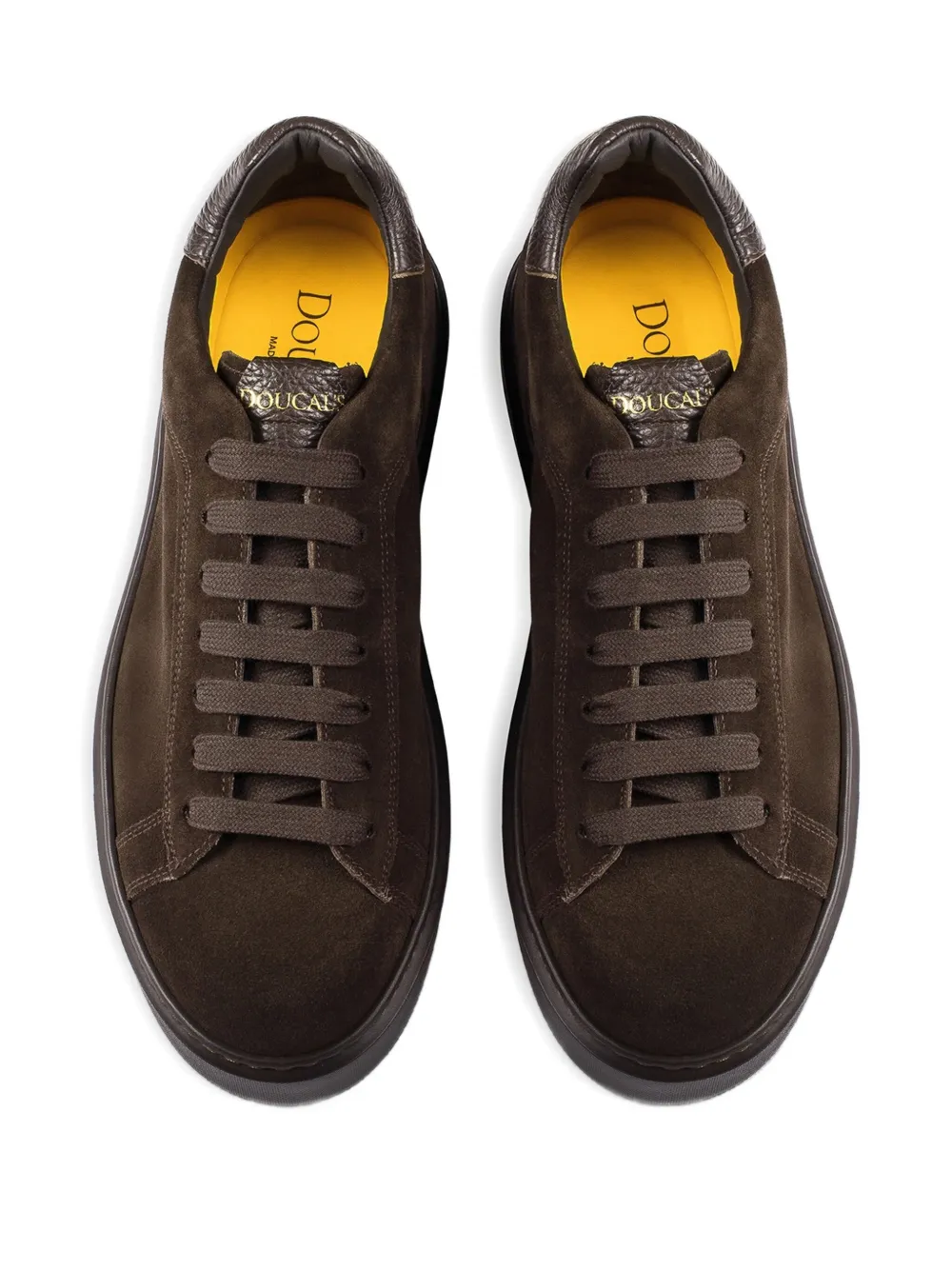 Doucal's Suède leren sneakers Bruin