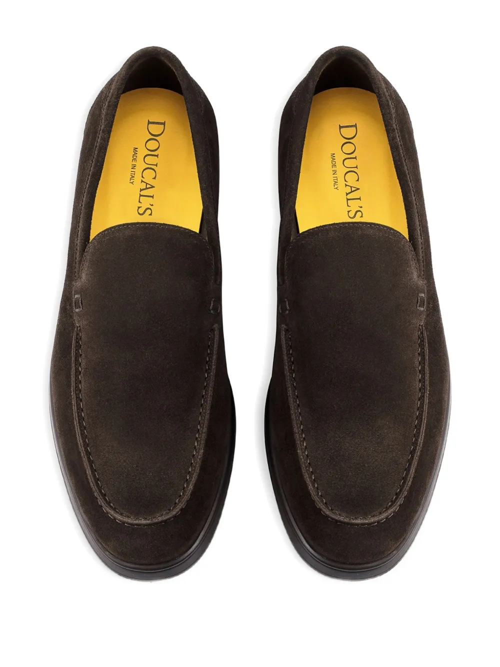 Doucal's Suède loafers Bruin