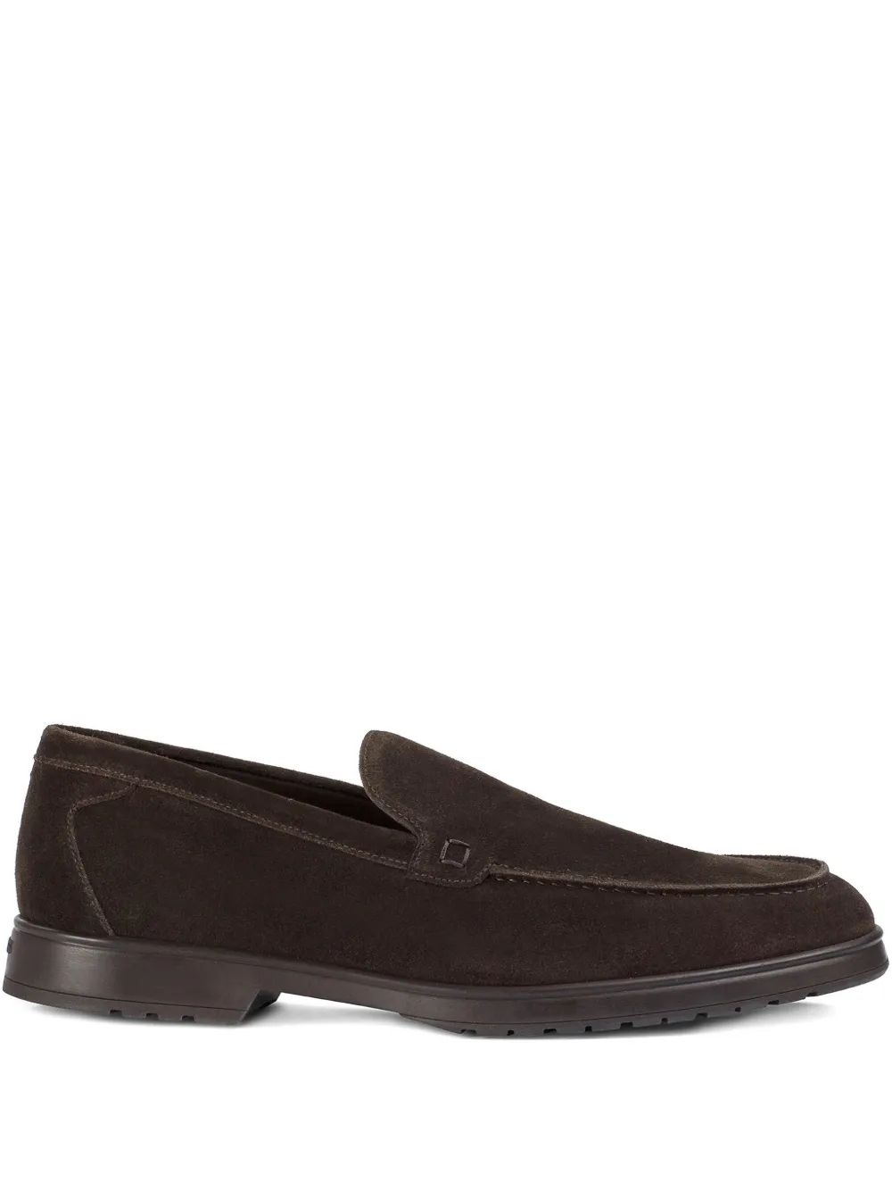 Doucal's slip-on suede loafers | Brown | Image 1