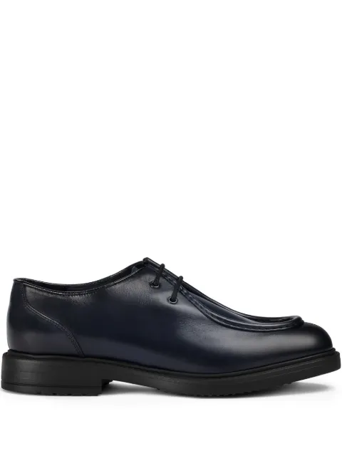 Doucal's leather lace-up derby shoes
