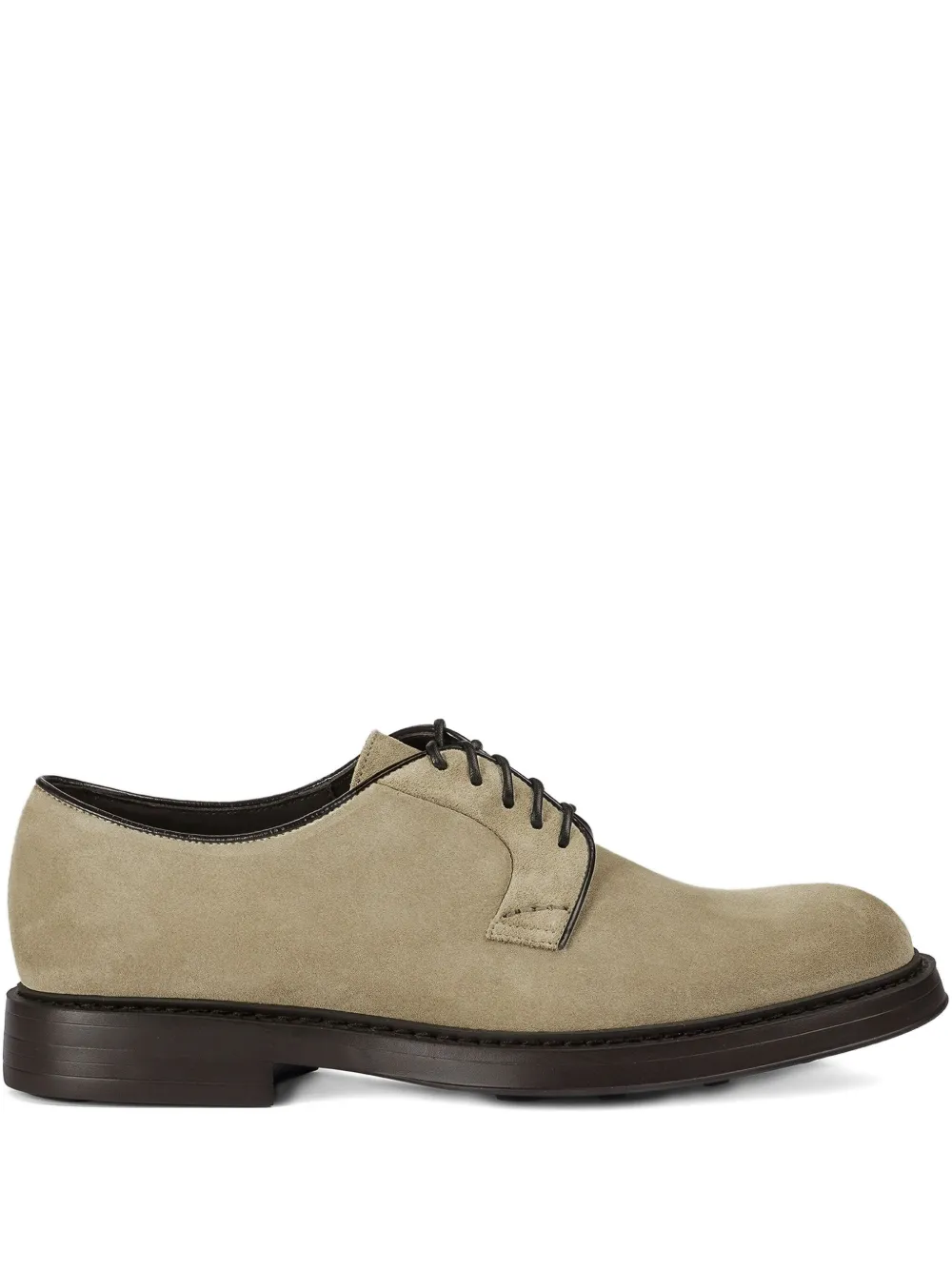 Doucal's Suède derby schoenen Beige