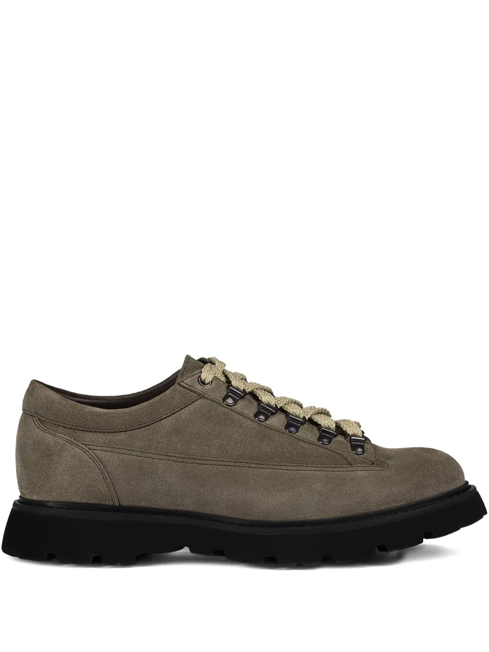 Doucal's Suède veterschoenen Grijs