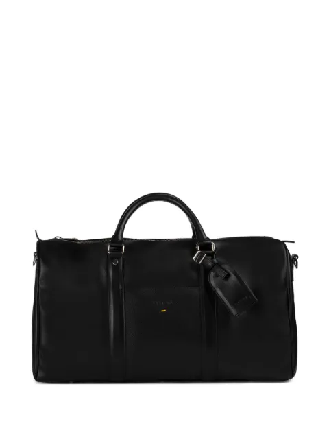 Doucal's Palmellato leather weekend holdall