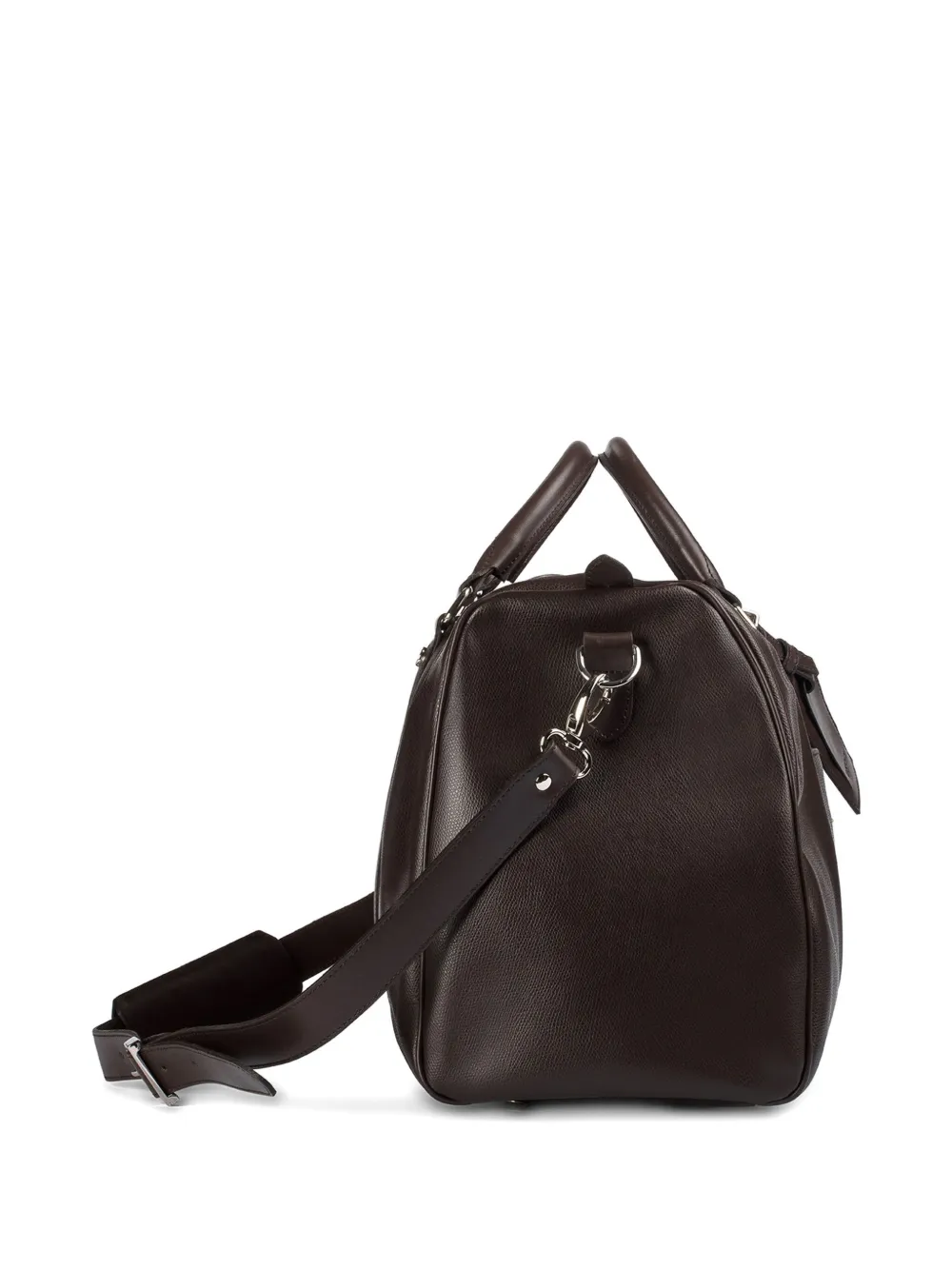 Doucal's Palmellato leren weekendtas Bruin