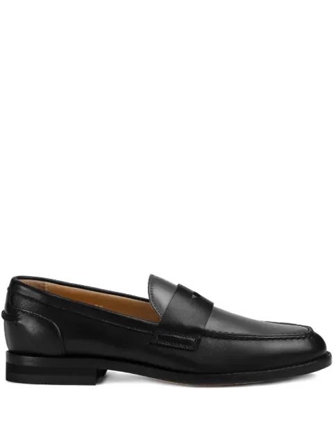 Doucal's two-tone leather loafers