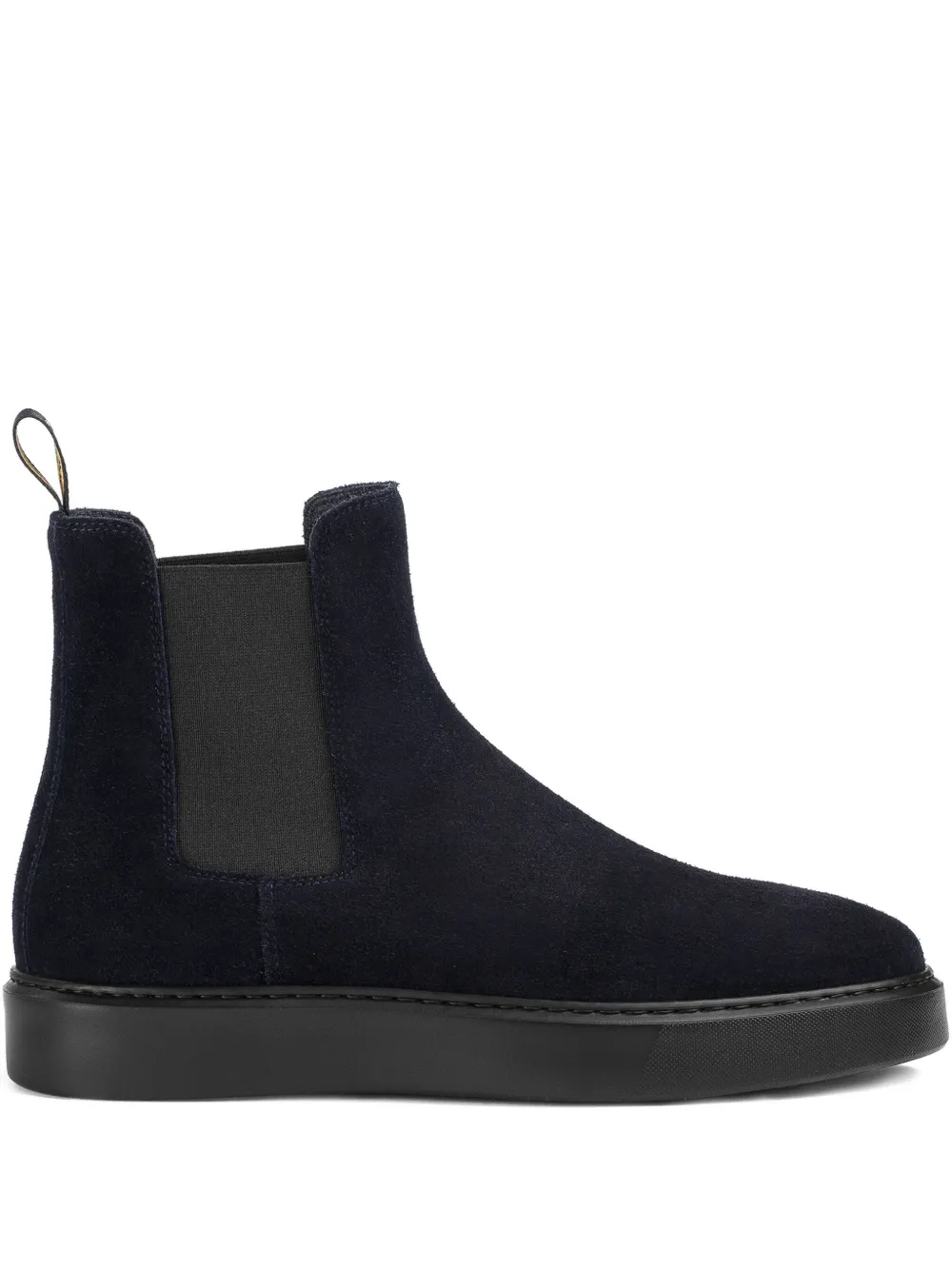 Doucal's suede ankle boots Blauw