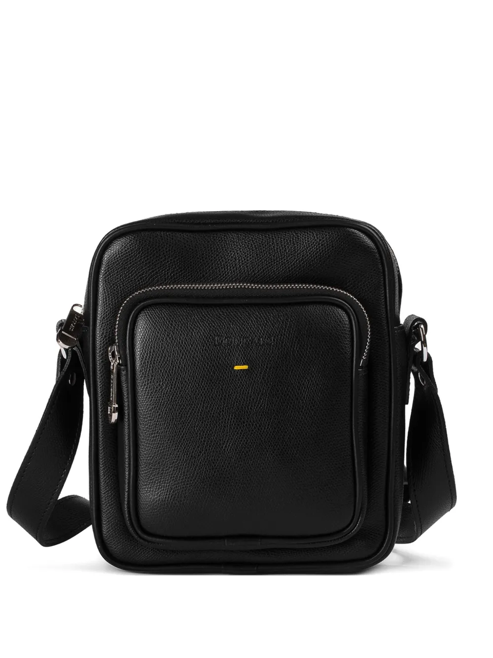 Doucal's Palmellato leather crossbody bag | Black | Image 1