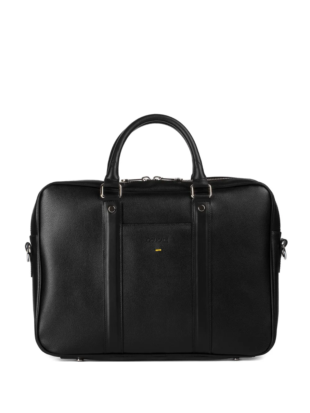 Doucal's porte-documents Palmellato en cuir | noir | Image 1