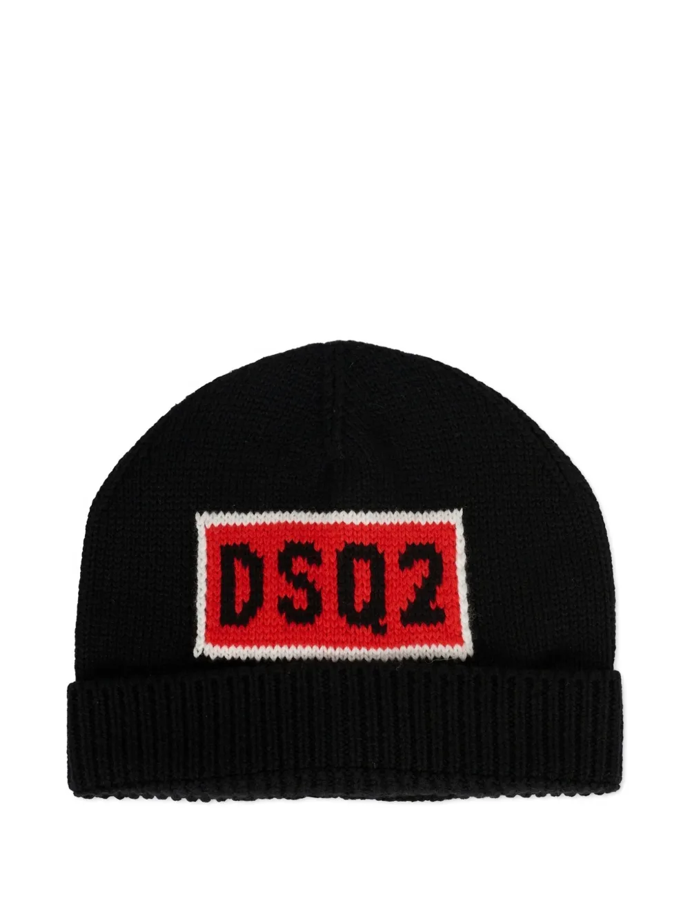 DSQUARED2 KIDS logo beanie | Black | Image 1