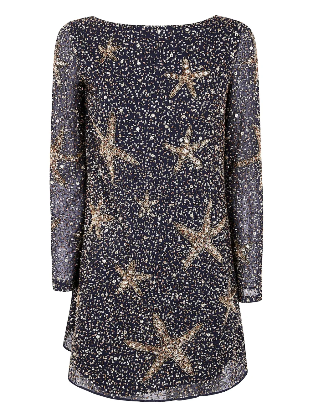 Rixo Ilse starfish-embellishment dress | Blue | Image 1