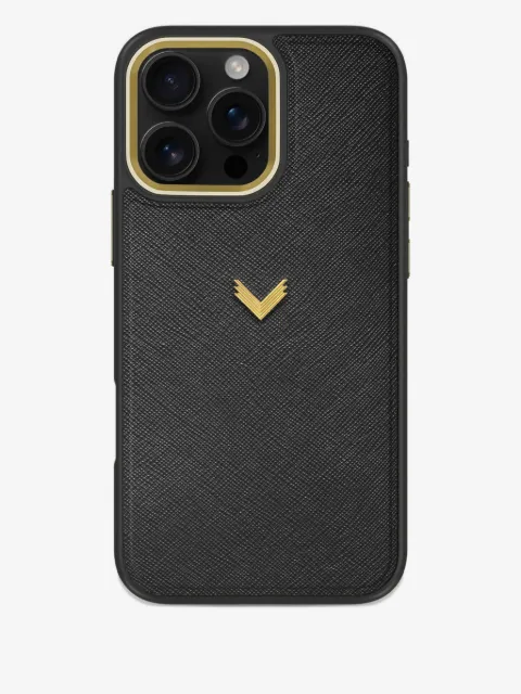 VELANTE funda iPhone 16 Pro Max de piel Saffiano
