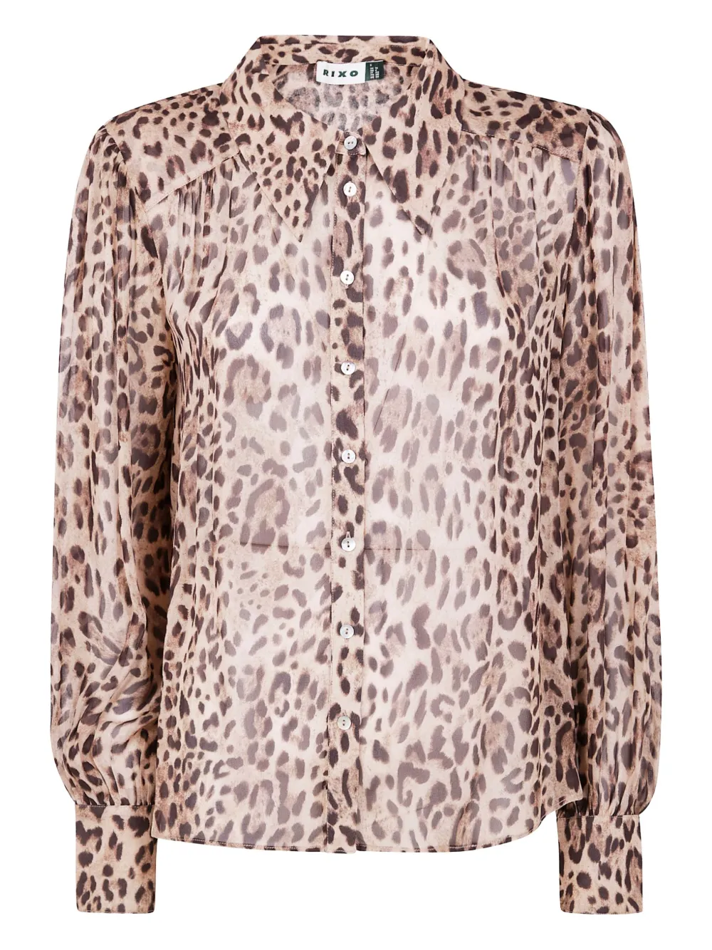 Rixo camisa Mila | marrón | Image 1