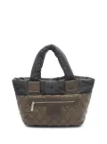 CHANEL Pre-Owned 2013-2014 Small Quilted Nylon Coco Cocoon tote bag - Green