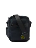 Stone Island zipped shoulder bag - Black