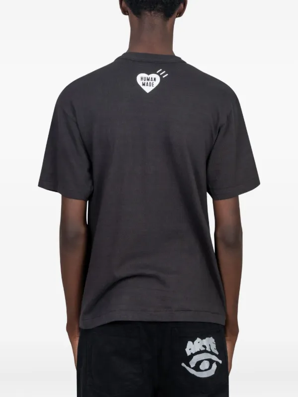 HUMAN MADE ブラック Tシャツ グラフィックプリント Human Made グラフィック Tシャツ | ブラック | FARFETCH JP